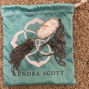 Kendra Scott Rayne Necklace Ivory Pearl